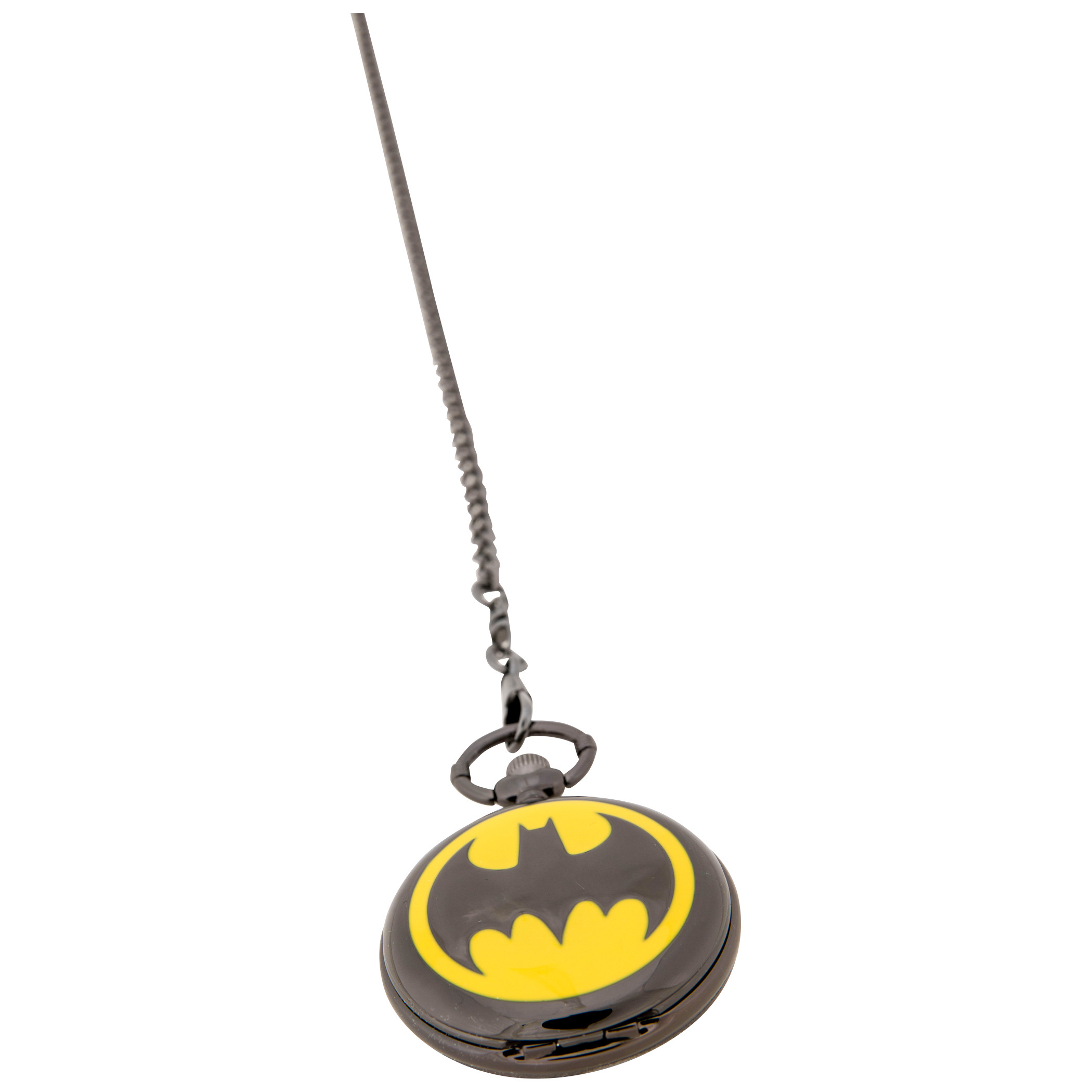 Batman Logo Cover Pocket Watch